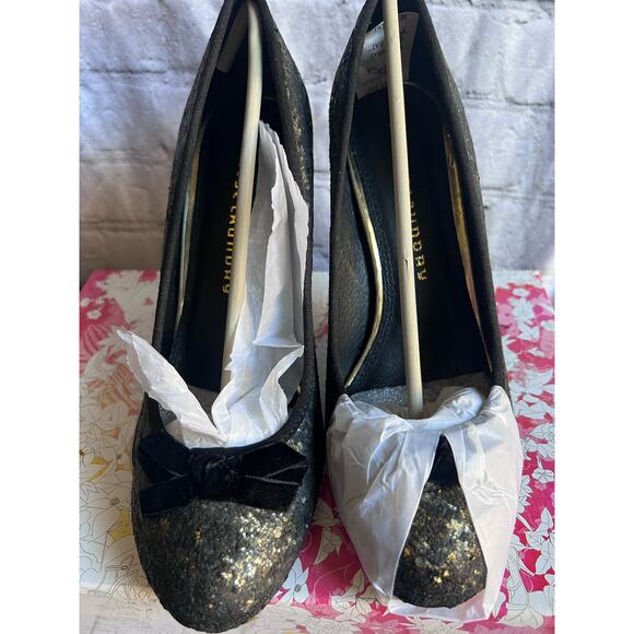 Chinese Laundry Fall for Glitter Women’s Heels Gold Size 8 M New in Box - Picture 7 of 9